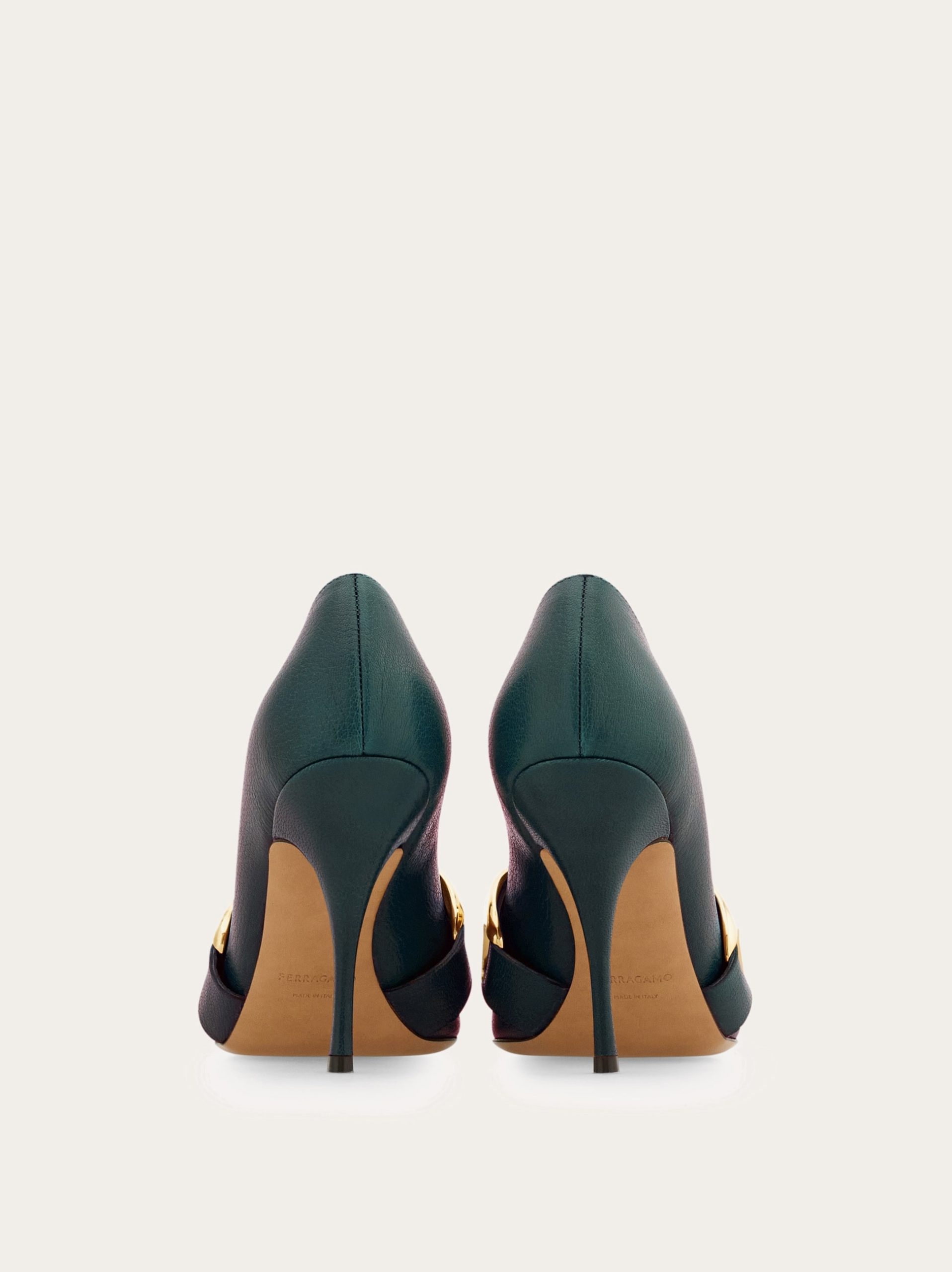 Ferragamo Maxi Vara plate pump - Image 2